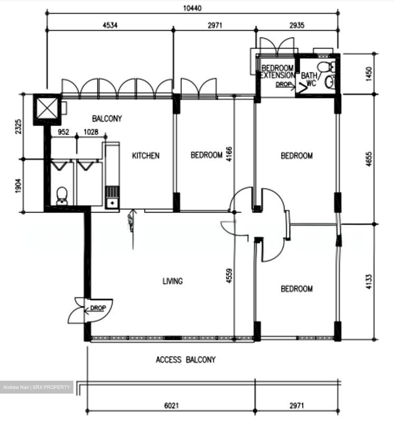 Blk 22 Bendemeer Ville (Kallang/Whampoa), HDB 4 Rooms #500621761